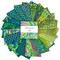 Kaffe Classics Plus 5" Square Pack (Charm Pack) in Meadow by Kaffe Fassett for Free Spirit (FB6CPGP.MEADOW)